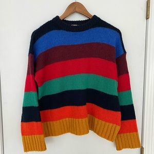 Urban outfitters striped sweater